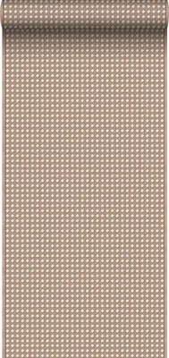 Obrázok produktu pre Sanders & Sanders tapety vzor check hnedá 53 cm x 10 m