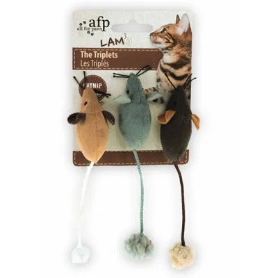 Zdjęcie produktu dla AFP Lambswool-The Triplets Catnip