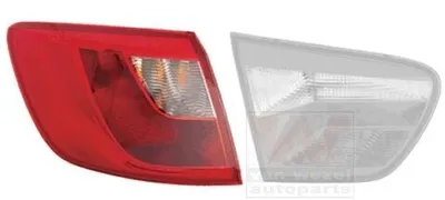 Image de VAN Wezel | Feu arrière avec support de lampe (4923921)