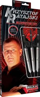 Produktbild von BULL'S Krzysztof Ratajski Scoremaster Steel Dart - 22g -- 1 Satz