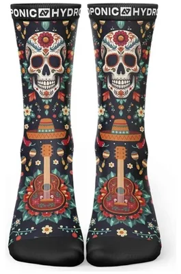 Obrázok produktu pre Ponožky Hydroponic Flagship Mexican Skull pre Uni