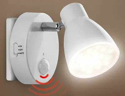 Produktbild von LED Nachtlicht mit Bewegungsmelder weiß