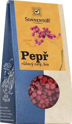 Obrázek produktu pro Pepř růžový celý BIO 20 g SONNENTOR