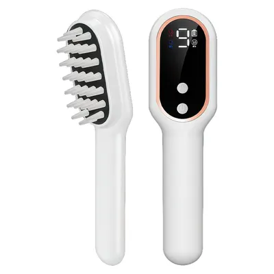 Produktbild von 3-in-1 elektrische Massagebürste, Kopfhautpflegebürste mit 9-stufiger Einstellung, tragbar für Männer und Frauen, wasserdicht