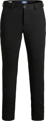 Produktbild von Jack & Jones 12174700, Männlich, Erwachsener, Schwarz, 164 cm, Baumwolle, Elasthan, Polyester, Viskose, Nicht bleichen