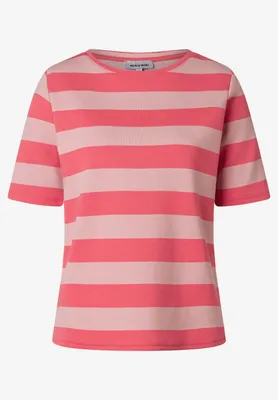 Produktbild von MORE & MORE Boxy Shirt with Stripes faded rose new 44