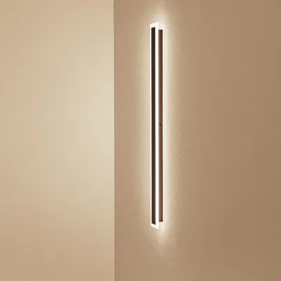 Obrázek produktu pro LUMILED LED venkovní nástěnné světlo černé 100cm 30W 4000K neutrální bílá IP65 nástěnné světlo vodotěsné moderní nástěnné osvětlení venkovní osvětlení stěna domu zahrada fasáda vstupní prostor terasy balkon 230V