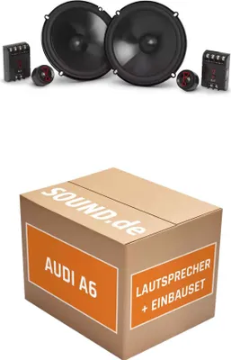 Produktbild von Lautsprecher Boxen Einbaupaket vorne JBL Stage3 607CF passend für Audi A6 + Limousine | 2x Tief-Mitteltöner 2x Hochtöner