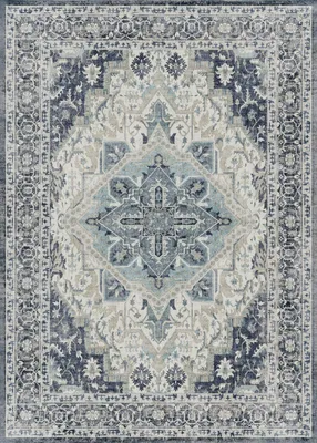 Zdjęcie produktu dla Zmywalny dywan vintage 160x230 cm z antypoślizgowym spodem