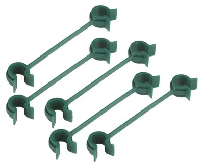 Produktbild von Windhager Rankhilfe-Clips für 11 mm Pflanzstäbe, einfach anzubringen, nicht einengend