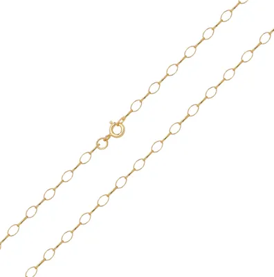 Produktbild von Elegant 9 Karat (375) Gold Damen - Erbs Kette - 51cm*4mm; TRS19306L20