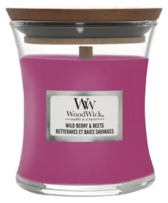 Obrázok produktu pre WoodWick Vonná sviečka stredná Wild Berry & Berries - 11 cm / ø 10 cm