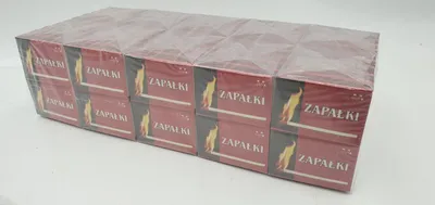 Zdjęcie produktu dla zapałki 100 pudełek