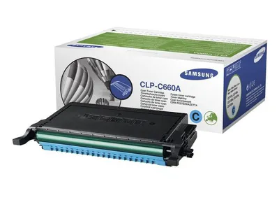 Produktbild von Samsung CLP-C660A, 2000 Seiten, Cyan, 1 Stück(e)