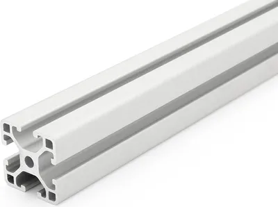 Produktbild von Länge 400mm - Aluminiumprofil 30x30L I-Typ Nut 6 (leicht), silber eloxiert. Aluminium Profil 30x30 Alu Profil 30 x 30 Montage- Systemprofil