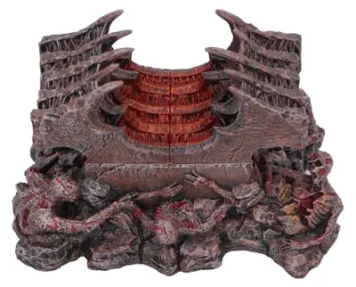 Diablo IV Helltide Truhe – Würfelbox, Gaming-Deko, Rot