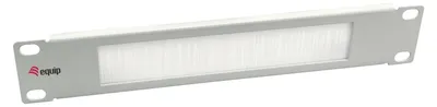 Produktbild von Equip 10" Bürstenleiste 1HE, Hellgrau