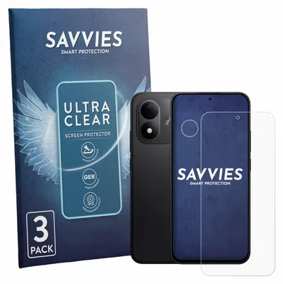 Produktbild von 6x Für Xiaomi Redmi Note 17 5G (Display+Kamera) Schutzfolie Savvies Displayschutz Display Schutz Folie Klar Transparent