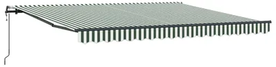 Obrázek produktu pro Budsorovatelné zastřešení Zelená a bílá 400 × 350 cm