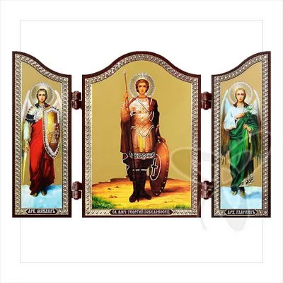 Produktbild von 1430 Heiliger Georg Drachentöter christliche Ikone Georg der Siegreiche Ikone
