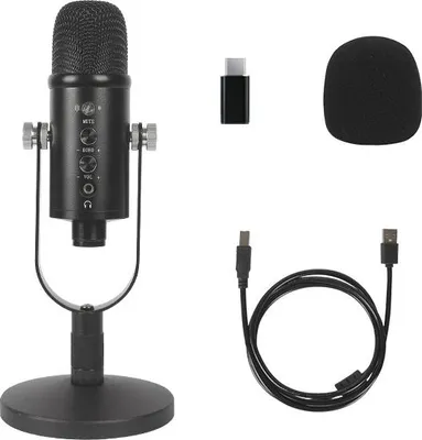 Produktbild von INF USB Kondensatormikrofon – Studioaufnahme, Streaming und Gaming Mikrofon