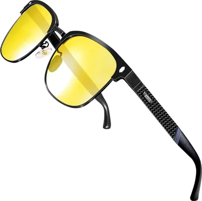 Zdjęcie produktu dla ATTCL Męskie okulary przeciwsłoneczne z polaryzacją Al-Mg Ultra Light Metal Frame UV400 CAT 3 CE