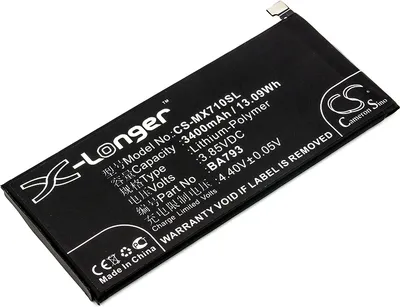 Obrázek produktu pro TECHTEK Baterie kompatibilní s [Meizu] M793Q, Pro 7 Plus nahrazuje BA793