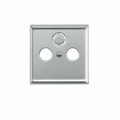 Produktbild von Merten artec aluminium silber SAT Antennenabdeckung 2/3-Loch 294160