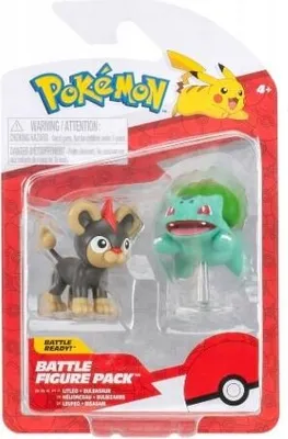 Obrázok produktu pre Jazwares Pokémon Battle Litleo a Bulbasaur