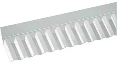 Produktbild von Gutta Acryl Wandanschluss Sinus 76/18 klar 1045 mm x 150 mm