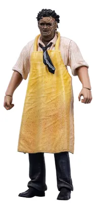 Productafbeelding van Texas Chainsaw Massacre (1974) - Mini-actiefiguur 1/18, LeatherFace - Doodmasker, Standaardversie, 11 cm