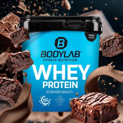 Produktbild von BODYLAB Whey Protein - 2000g - Chocolate Brownie