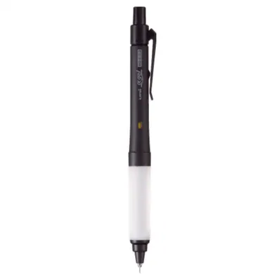 Image de Uni Mitsubishi Pencil Kuru Toga Alpha-Gel Switch porte-mine • 0,3 mm • Noir