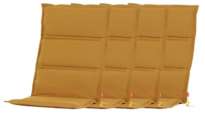 Produktbild von 4er-Set Sesselauflage Centauri Ocker 110x48x3cm Sitzkissen Stuhlkissen Kissen