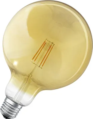 Image de Ledvance Smart+ Ampoule LED filament Globe G120 6W = 55W E27 680lm or extra blanc chaud 2400K dimmable Zigbee