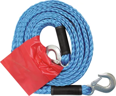 Produktbild von Abschleppseil, Auto, 4m, 3000Kg Zugkraft inkl. 2 Karabinerhaken von PETEX