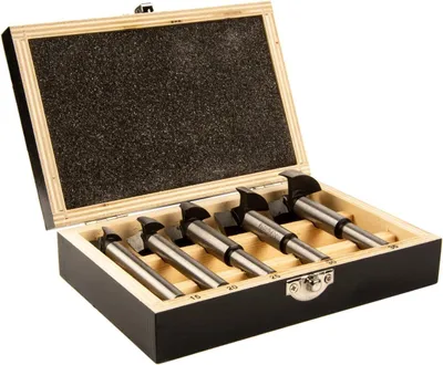 Produktbild von Forstnerbohrer Set 5-teilig 15-35 mm Holzbohrer