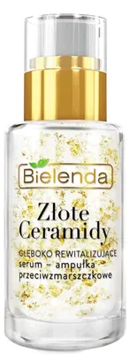 Produktbild von Bielenda Golden Ceramides, Anti-Falten-Serum, Tag & Nacht, 15 ml