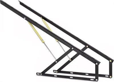 Produktbild von Happyment® Bedlift Mechanismus - Pneumatische Gasfeder - Boxbett & Sofa Aufbewahrung - 152?cm - Schwarz