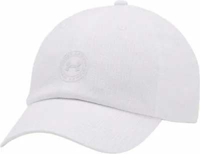 Zdjęcie produktu dla Under Armour Women's Iso-Chill Armourvent Adjustable Cap White/Distant Gray UNI Czapka z daszkiem