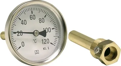 Produktbild von AFRISO Bimetall-Thermometer axial