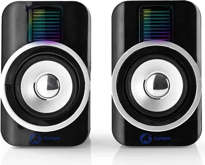 Immagine prodotto di Altoparlanti da gioco | Canali degli altoparlanti: 2.0 | Alimentazione USB | 3,5 mm maschio | 30 W | RGB | Controllo del volume