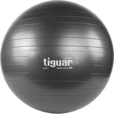 Zdjęcie produktu dla tiguar piłka body ball safety plus 65 cm - grafit