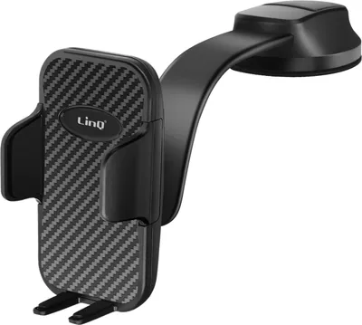 Immagine prodotto di LinQ, supporto per smartphone per auto con attacco a ventosa, nero