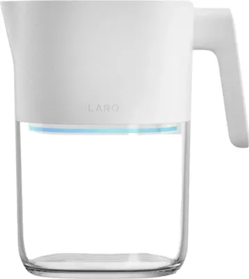 Produktbild von LARQ PureVis, Pitcher-Wasserfilter, 1,9 l, Transparent, Weiß