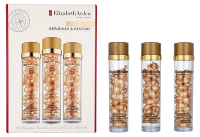 Image de Elizabeth Arden - Ceramide Daily Youth Restoring Serum Set - Un coffret de sérums pour la peau en capsules 90.0ks
