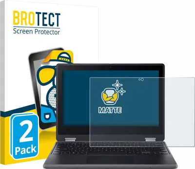 Produktbild von 2x BROTECT Schutzfolie für Acer Chromebook Spin 511 R757TN Displayschutz Displayschutzfolie Folie Matt Entspiegelungsfolie