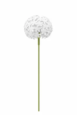 Produktbild von Gartenstecker Metall Allium Stecker weiß ArtFerro Garten Ø16cm H111,2cm Deko/240132