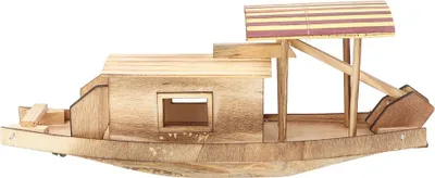Produktbild von Holzschiff-Montagemodell, DIY-Kits, Segelboot, Dekoration, Holzspielzeug, Geschenk