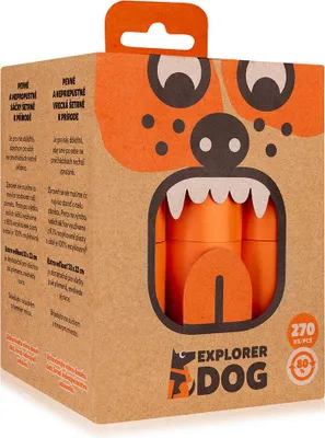 Obrázek produktu pro EXPLORER DOG Sáčky recyklované na psí exkrementy 270 ks